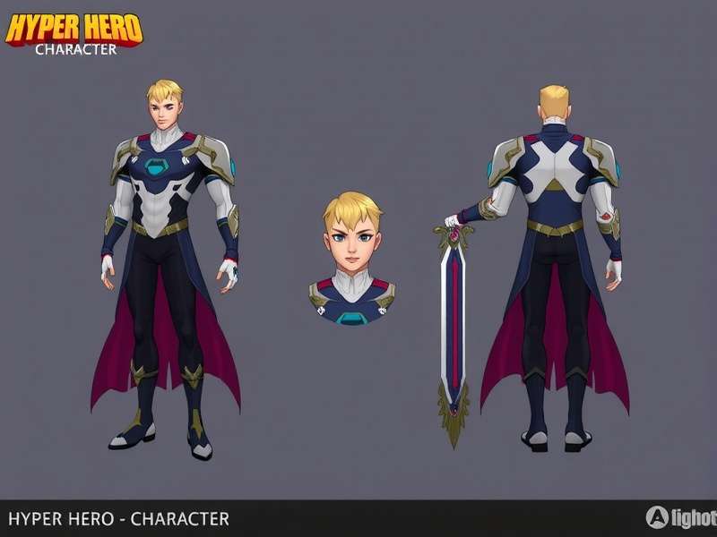 Hyper Hero Character Lineup Hyper Hero Character Lineup