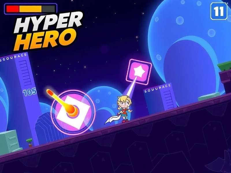 Hyper Hero Gameplay Screenshot Hyper Hero Gameplay Screenshot